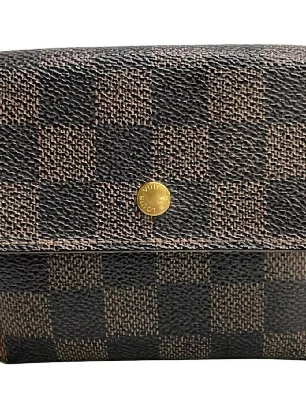 LOUIS VUITTON PorteMonnaie Viekart Credit N61652 Ebene Damier SP0011